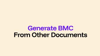 Generate BMC from Documents