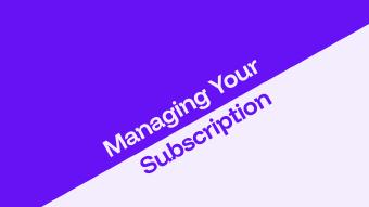 Managing Your Edventures Subscription