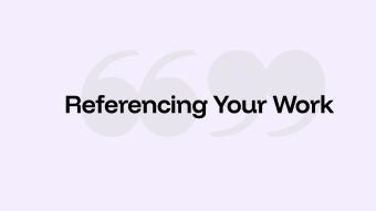 Referencing Your Work in Anna Conversations